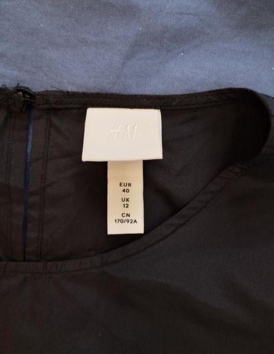 Вишукана блуза з тафти H&M, ідеальний стан, розмір M-L