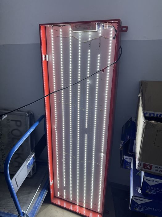 Panel LED podswietlenie reklamy 50x160