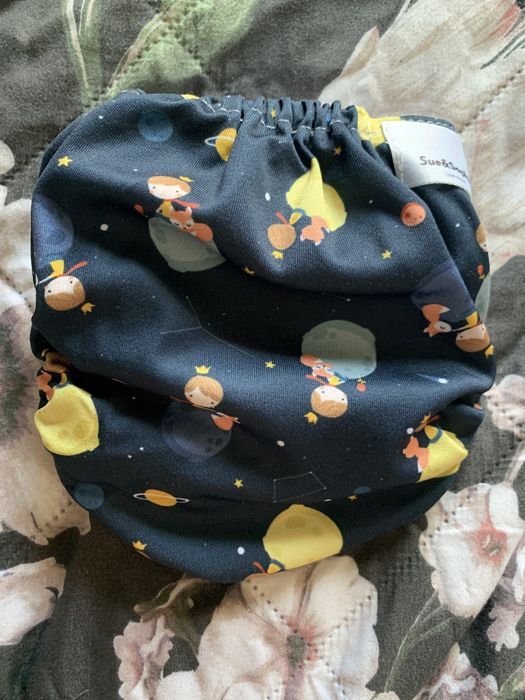 Pielucha wielorazowa kieszonka OS wzór Mały Książę