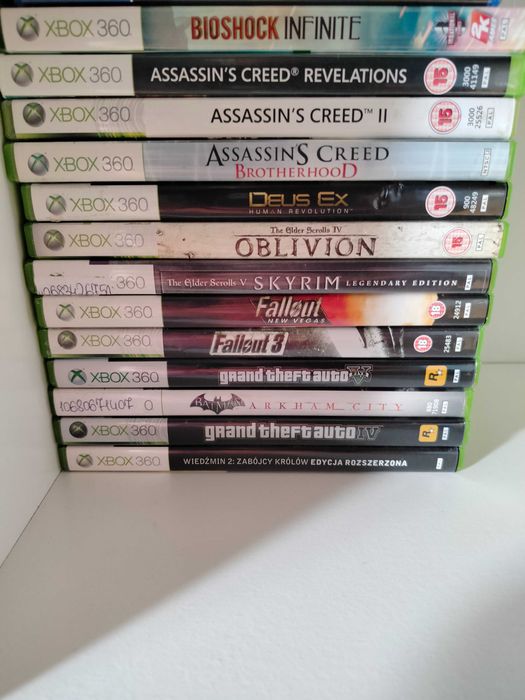 Gry Xbox 360 kolekcja