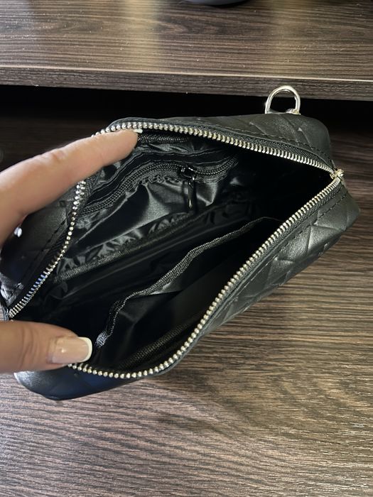 Кожаная мужская барсетка, клатч, сумочка для руки.