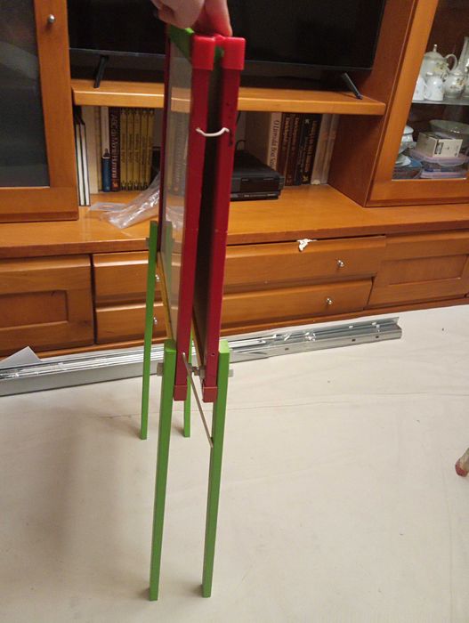 Quadro magnético e de giz