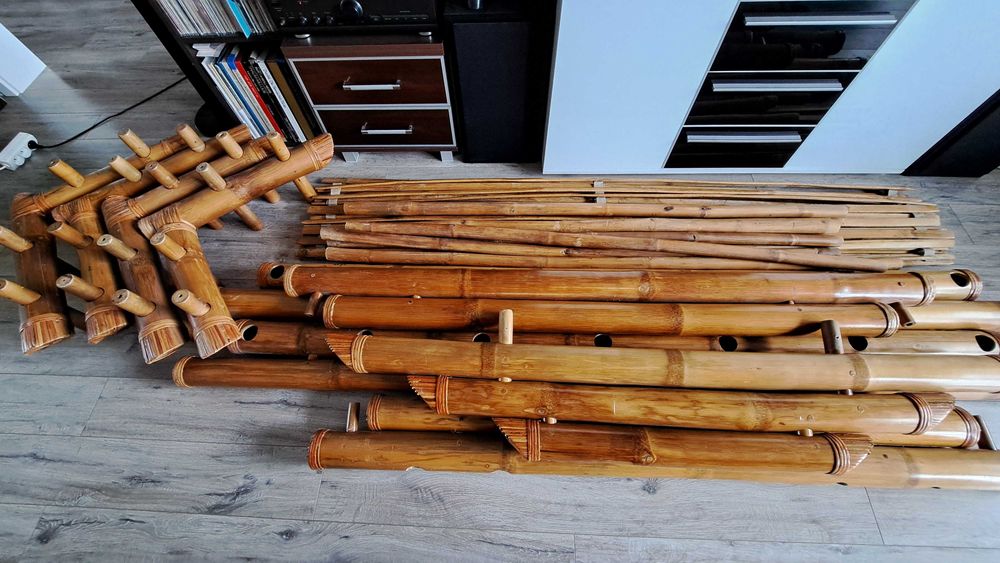 Łóżko bambusowe 100%, pod materac 140x200