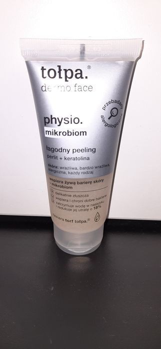 Łagodne peeling tołpa dermo face