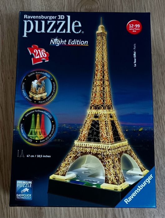 Puzzle 3D Wieża Eiffla