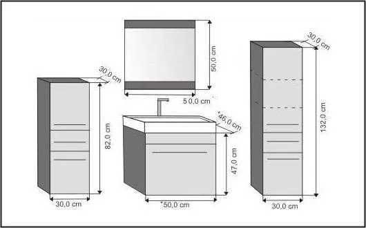 Komplet mebli do łazienki