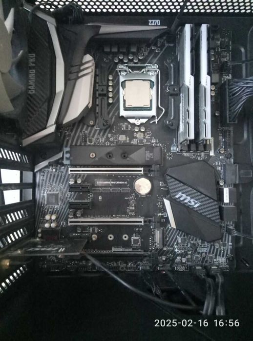 Процессор Intel 8700K, Z370 GAMING PRO CARBON AC , G.skill trident RGB