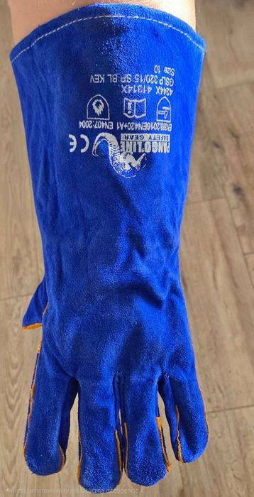 Rękawice spawalinicze