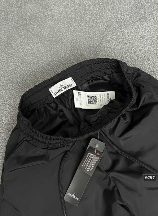 ВІДПРАВКА НАЛОЖКОЮ | Черные Штаны Stone Island GoreTex