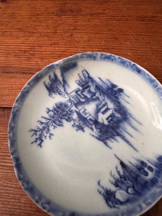 SexXVIII pratinho Porcelana china. Nanking Cargo