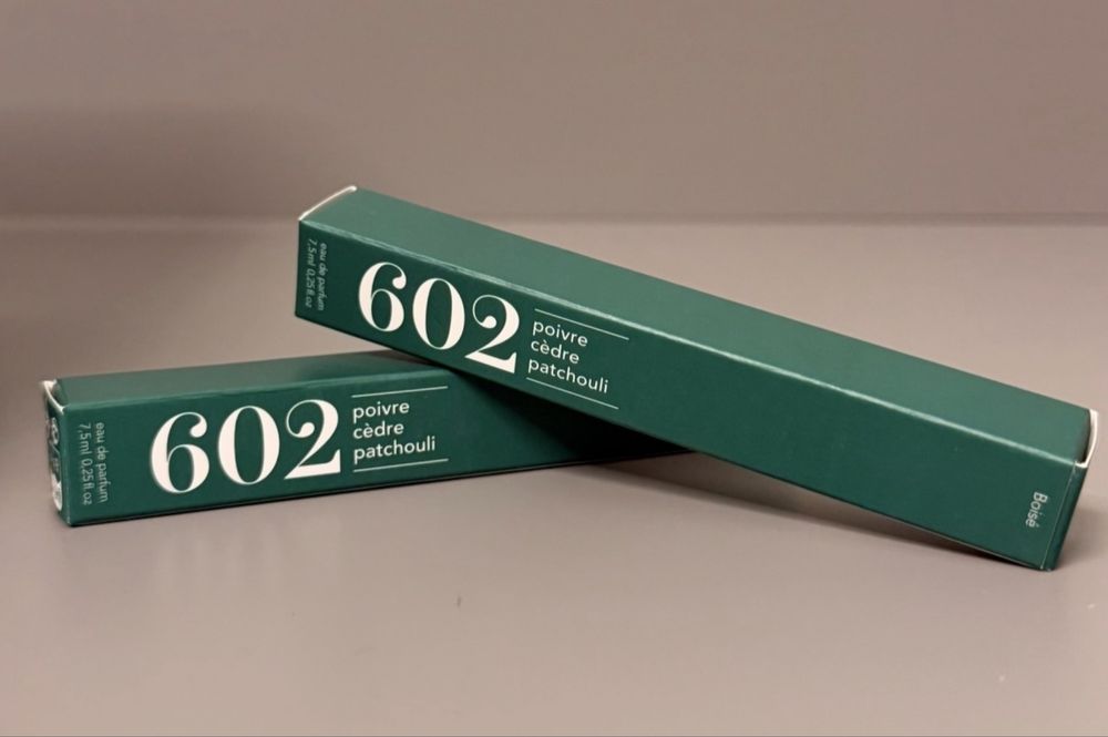 602 pepper, cedar, patchouli Bon Parfumeur 15ml + gratis