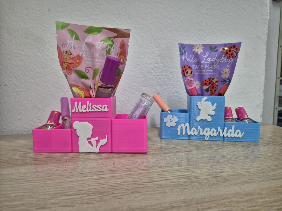 Cofrets de maquiagem e beleza personalizadas