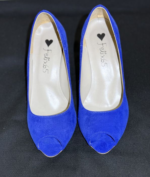 Жіночі  сині туфлі 35р