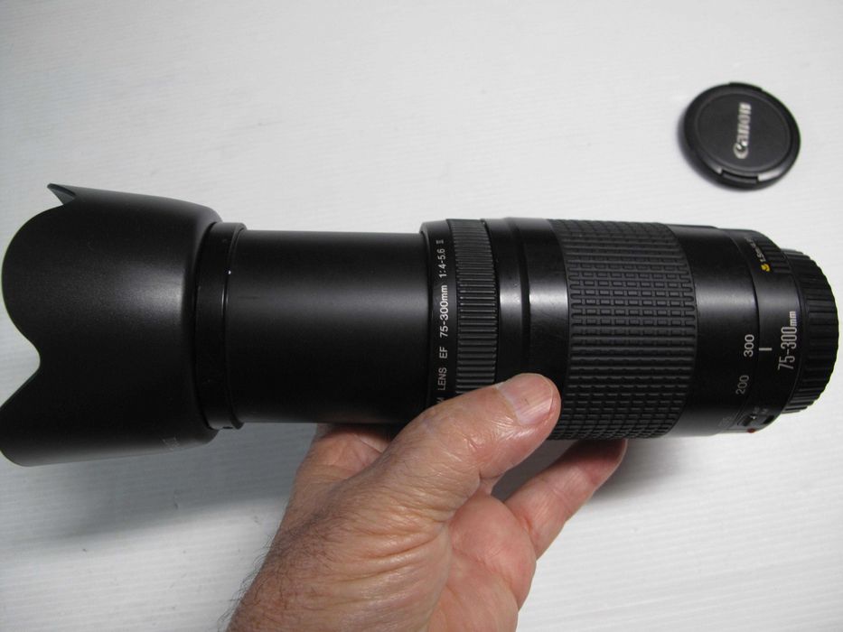 Canon 75-300mm completa estado geral excelente