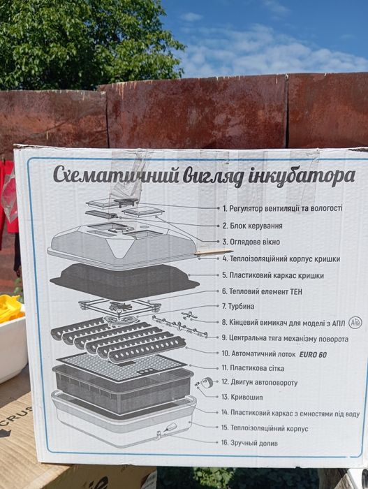 Продам інкубатор.