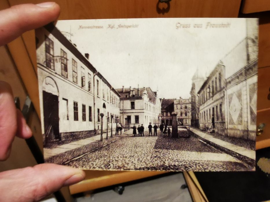 Wschowa utracona zestaw kart pocztowych reprint