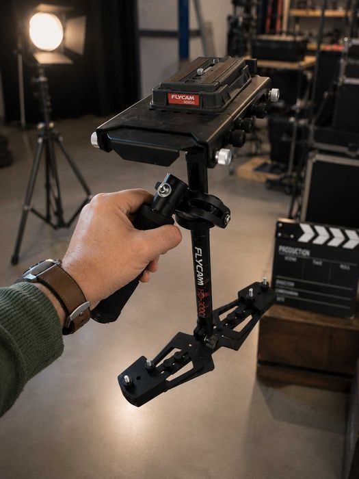 FLYCAM Estabilizador de mão HD-3000 para câmaras de vídeo DSLR