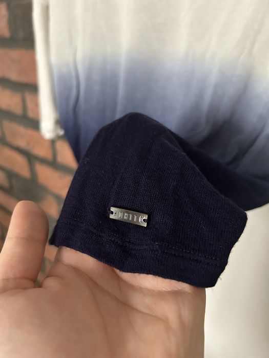 Bluzka damska Mohito ombre niebieski bialy