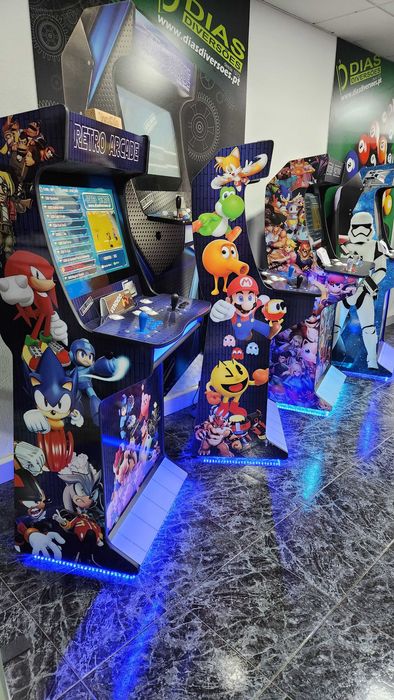 Retro Arcade (Máquina Jogos) - Novas