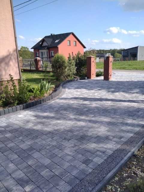 Układanie kostki brukowej