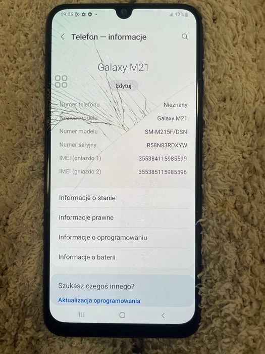 Samsung Galaxy Note M21