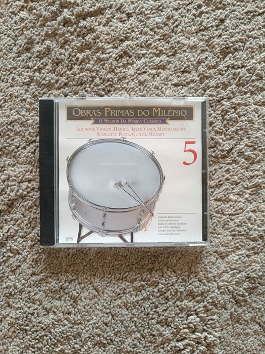 CDs Música "Obras Primas do Milénio - O Melhor da Música Clássica"