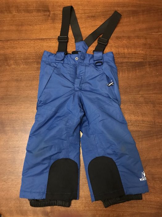 Spodnie zimowe narciarskie dziecięce 86/92 Lupilu
