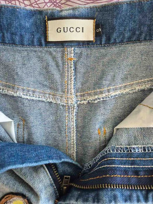 Джинсовая юбка Гуччи, Gucci, XS-S
