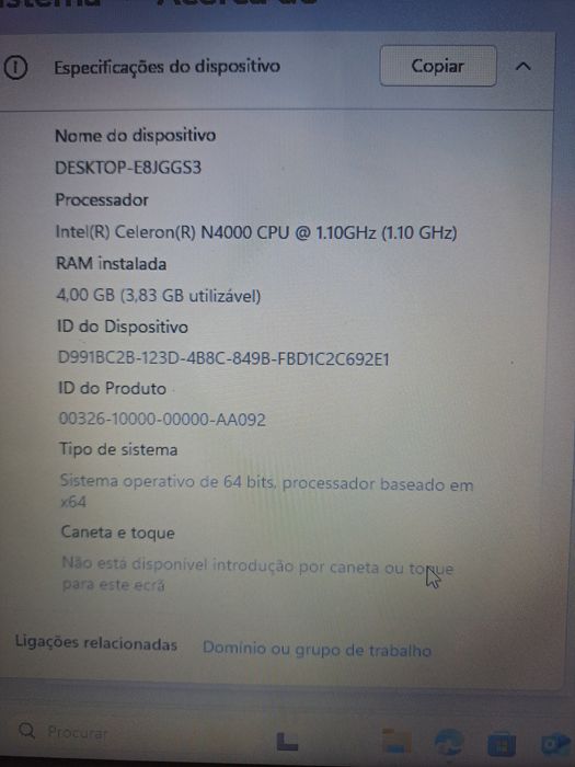 Computador marca asus
