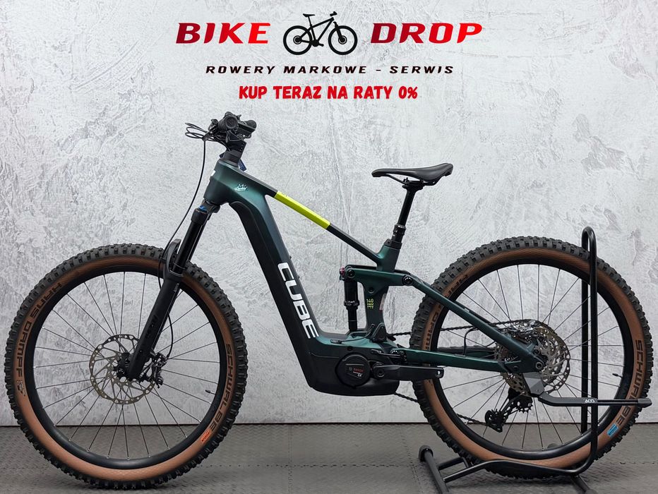 Rower Elektryczny MTB Full Cube Stereo Hybrid 140 SLX 750 | 27,5 | S | Carbon | 956 km | RATY | GWARANCJA | FAKTURA