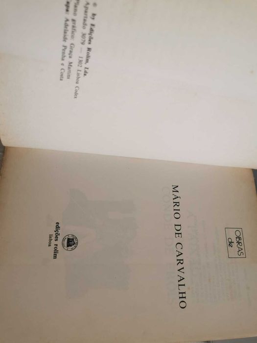 A Paixão do Conde de Fróis - Mário de Carvalho