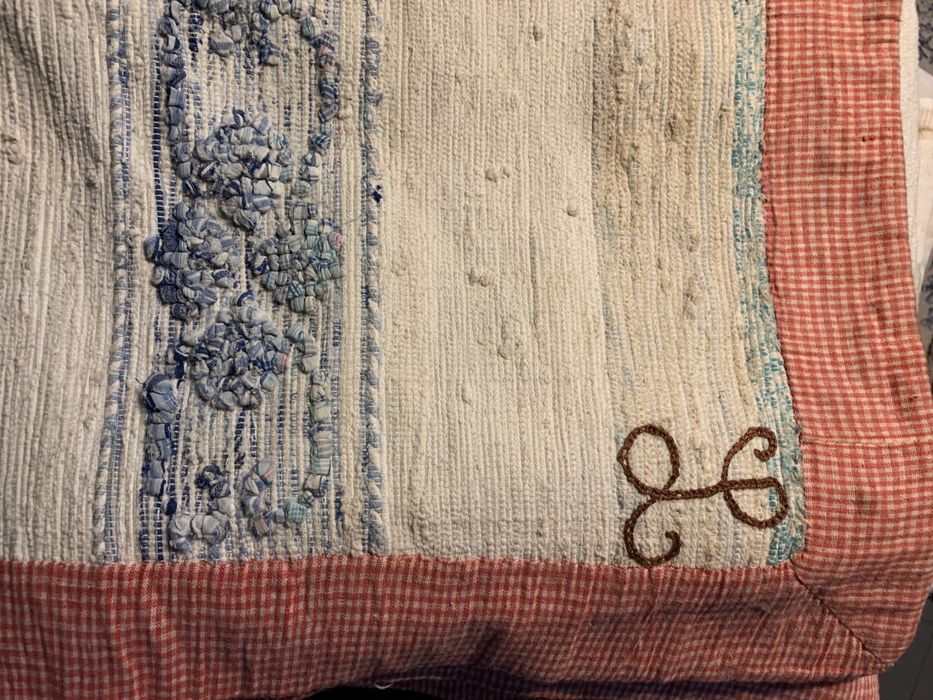 Mantas de farrapos antigas