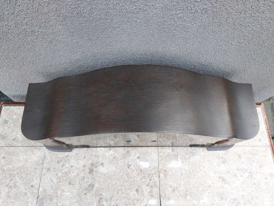 679 Obudowa starego zegara Emes kominkowy bufetowy