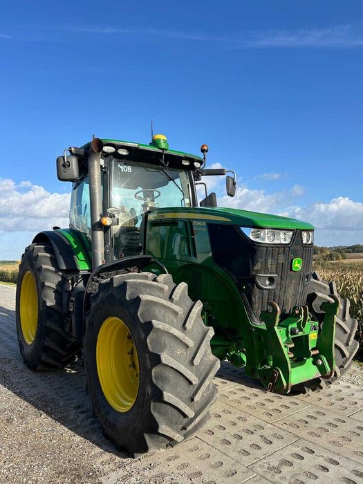 John Deere 7290R powershift 2015r brutto! nie JD 6250R GPS