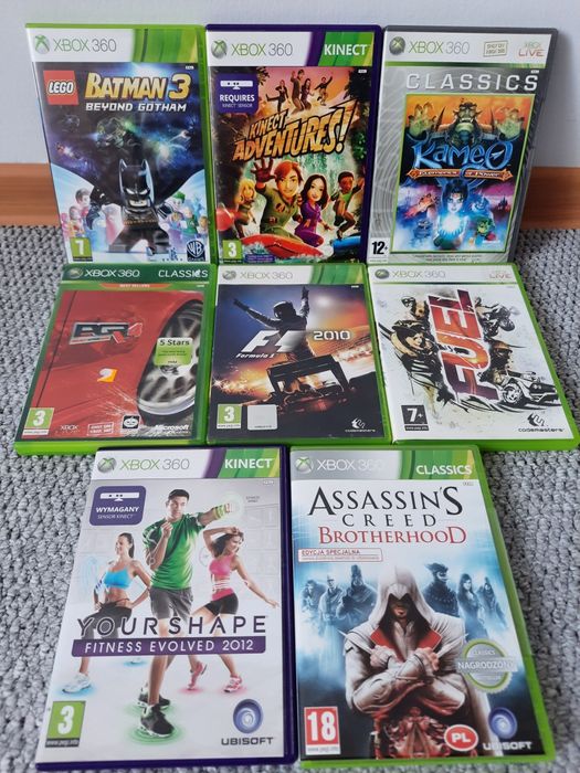 Gry na Xbox 360 dla dzieci od 20zl