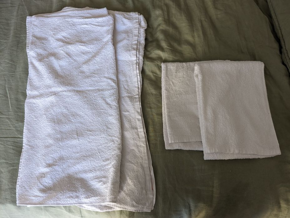 Conjunto de 8 toalhas