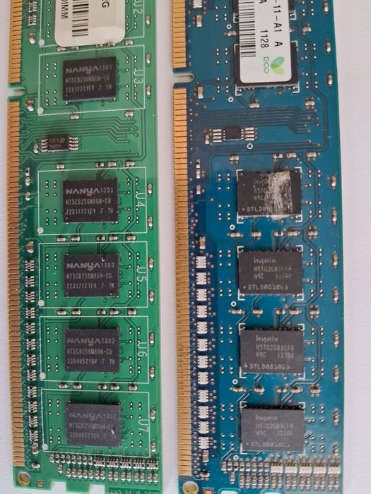 Оперативна пам'ять DDR3 2Gb 10600 1333MHz 2 шт = 4Gb