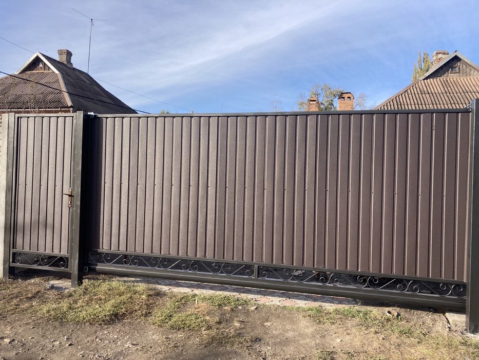 Ворота відкатні,зсувні,откатные,сдвижные