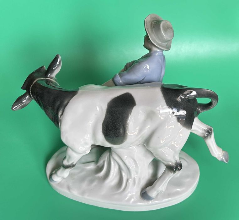 Figurka porcelanowa: „Młodzieńczy upór ” GRÄFENTHAL piękna