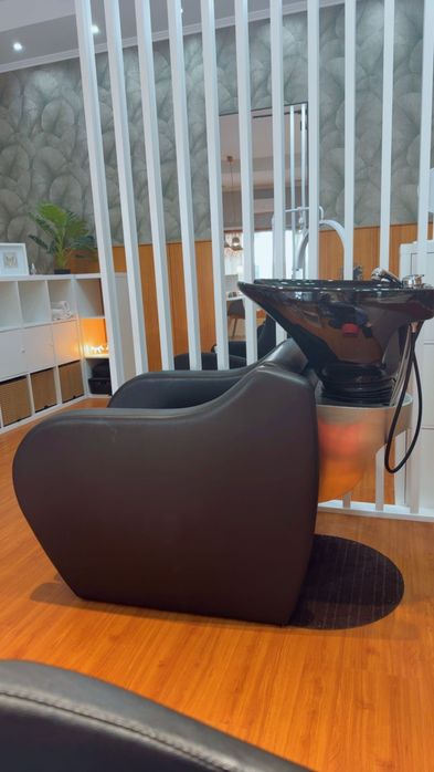 Rampa lavagem de cabelo