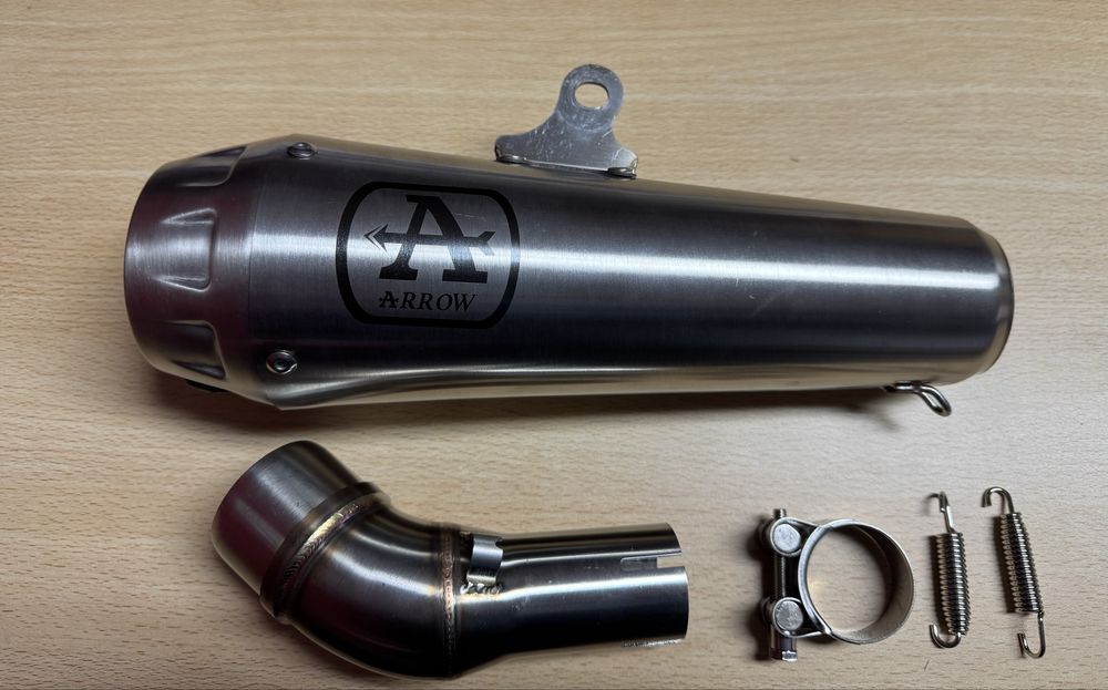 Ponteira para Yamaha YZF R3, R25, MT-03 com tubo ligação