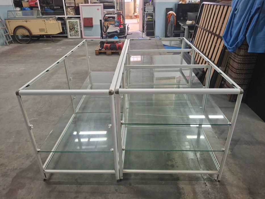 Estruturas expositor lacadas para loja