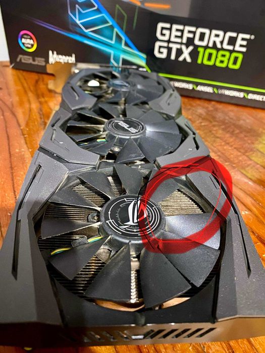 Відеокарта ASUS ROG STRIX GTX 1080 Advanced 8GB | GDDR5X | 256-bit | Топове охолодження