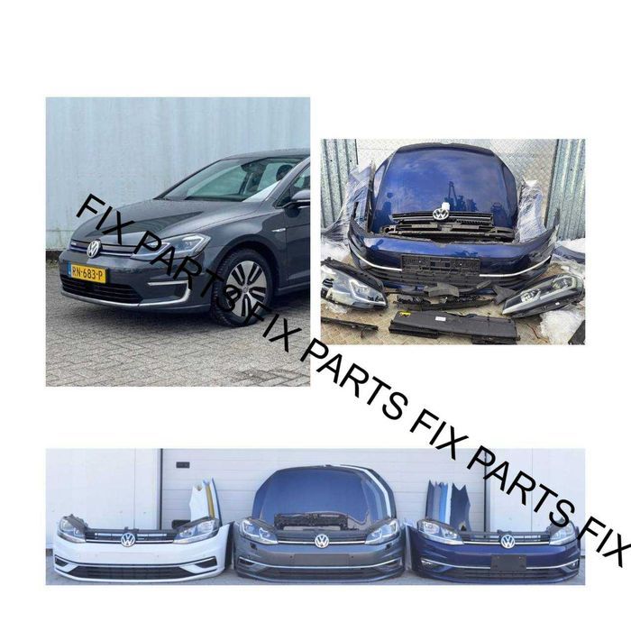 Фары VW e-Golf LED оригинал + блоки, решетка, бампер