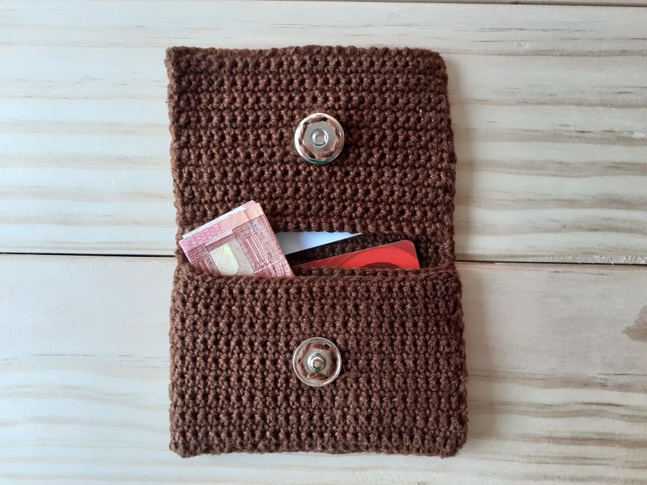 Carteira em Crochet