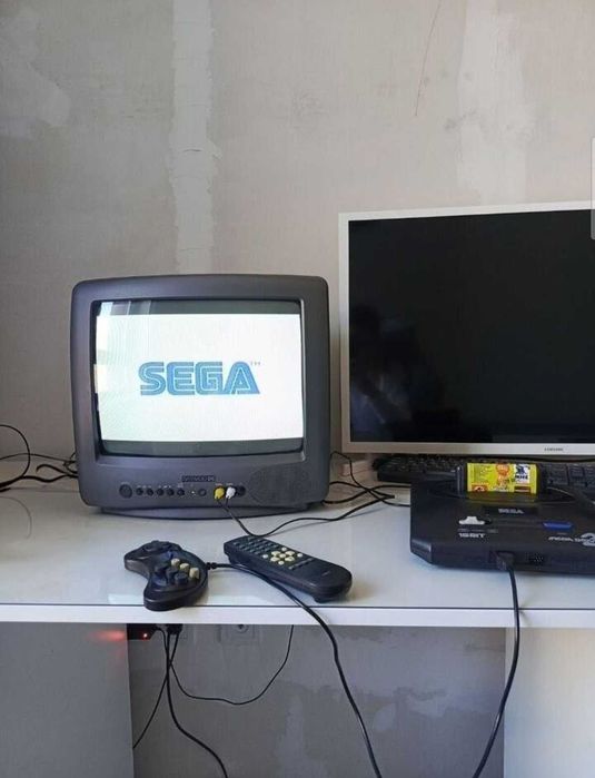 Ігрова приставка sega mega drive 2 приставка игровая картриджи sega ігрова приставка до телевізора є ГАРАНТІЯ!
