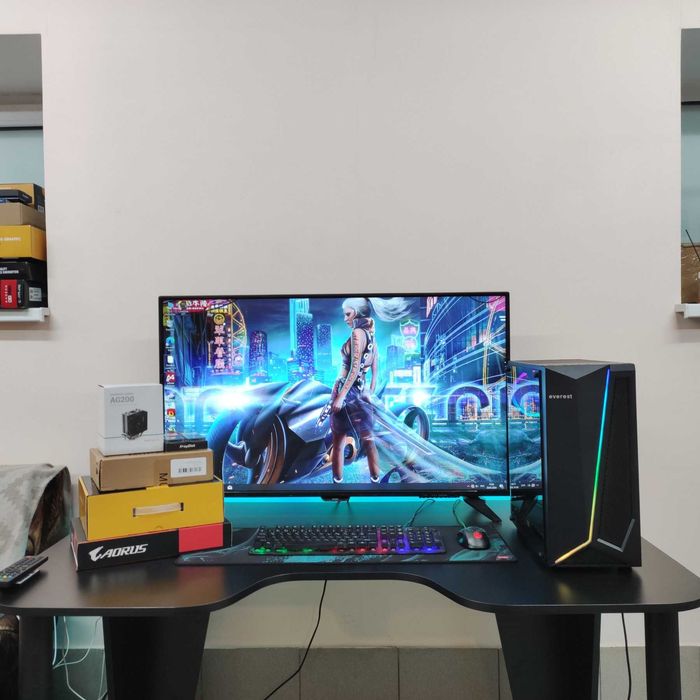 Игровой Компютер Intel Core i7, 16GB RAM, AORUS RX 570 4GB, SSD 512 m2