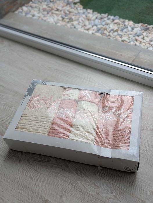 Conjunto de toalhas banho / WC 100% algodão