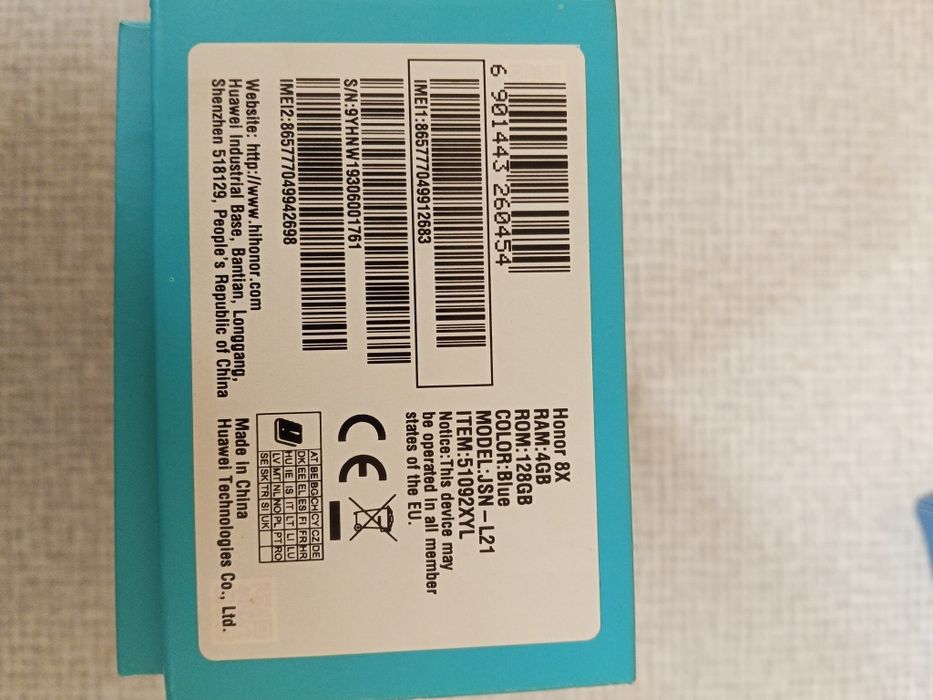 telefon honor 8x 4/128 GB nie wysylam