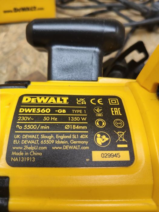 Pilarka tarczowa DeWalt DWE560 184 mm